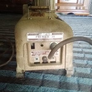 Antique film projector.